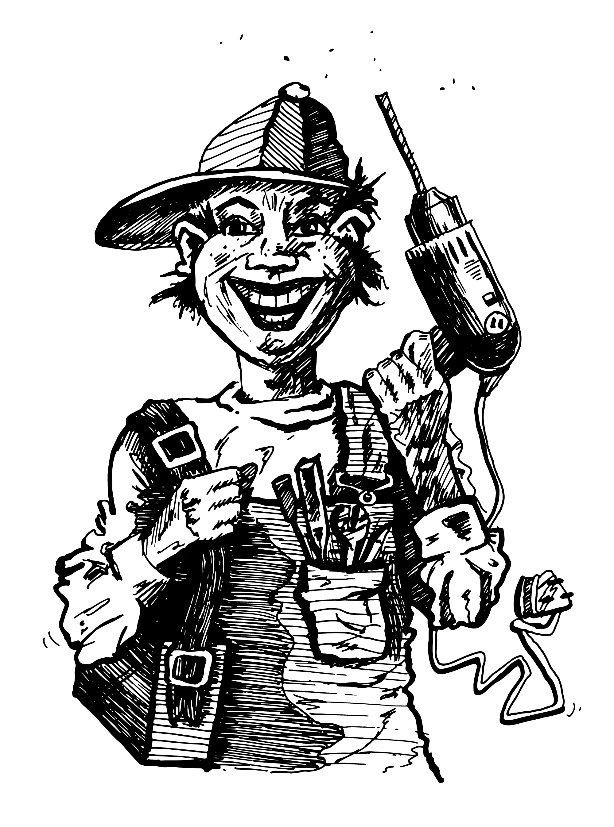 Logo La Pradera mannetje transparant